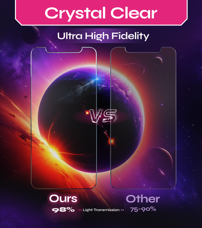 Defenslim iPhone 11 / XR Screen Protector [2-Pack] with Easy Auto-Align Install Kit