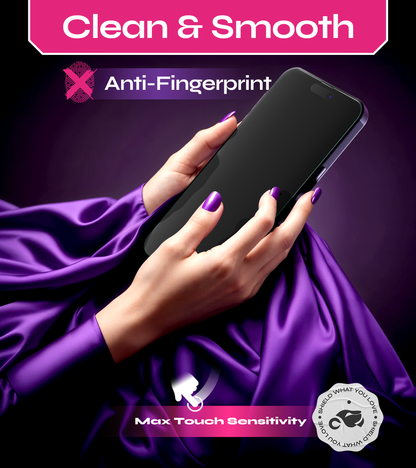 Defenslim iPhone 16 / 15 Screen Protector [2-Pack] with Easy Auto-Align Install Kit