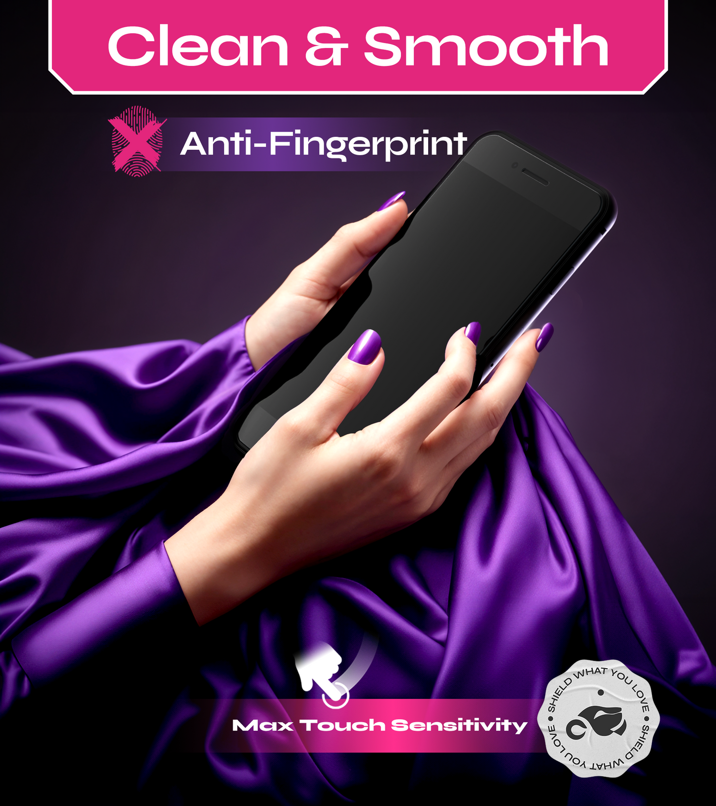 Defenslim iPhone SE 3 / SE 2 (2022/2020) Screen Protector [2-Pack] with Easy Auto-Align Install Kit
