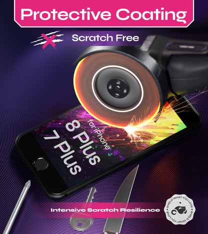 Defenslim iPhone 8/7 Plus Screen Protector [2-Pack] with Easy Auto-Align Install Kit