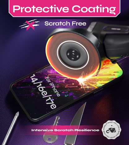 Defenslim for iPhone 14 / 16e / 17e Screen Protector [2-Pack] with Easy Auto-Align Install Kit